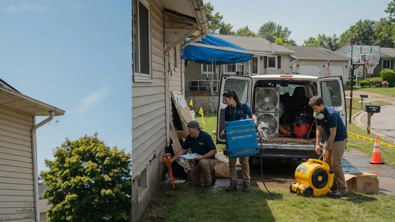 Ceiling Leak Cleanup in Vermilion, IL near me