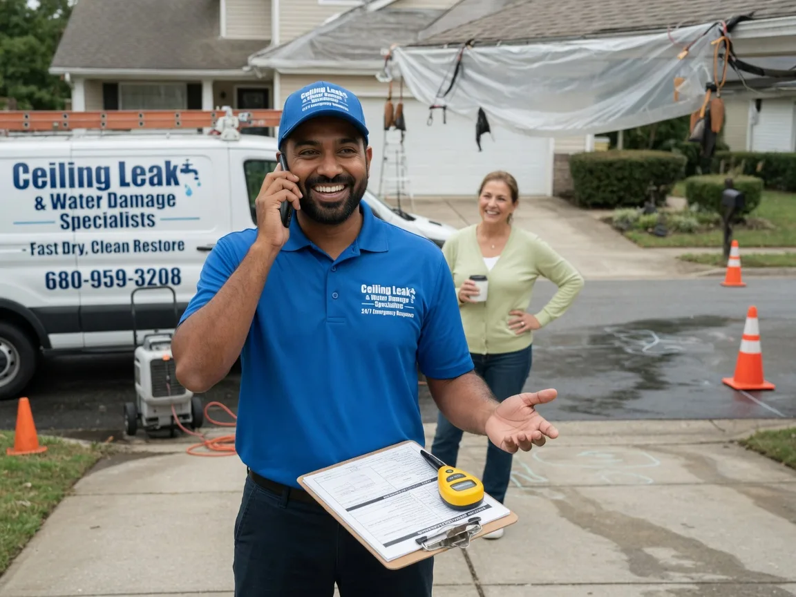 Ceiling Leak Cleanup Vermilion, IL FAQs